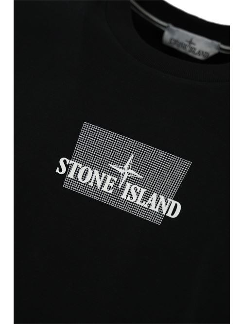 T-shirt oversize 2100016 in cotone black STONE ISLAND | 2100016S0093V0029